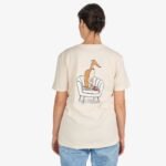 Beige T-Shirt “Who’s the Boss” (Front Graphic)