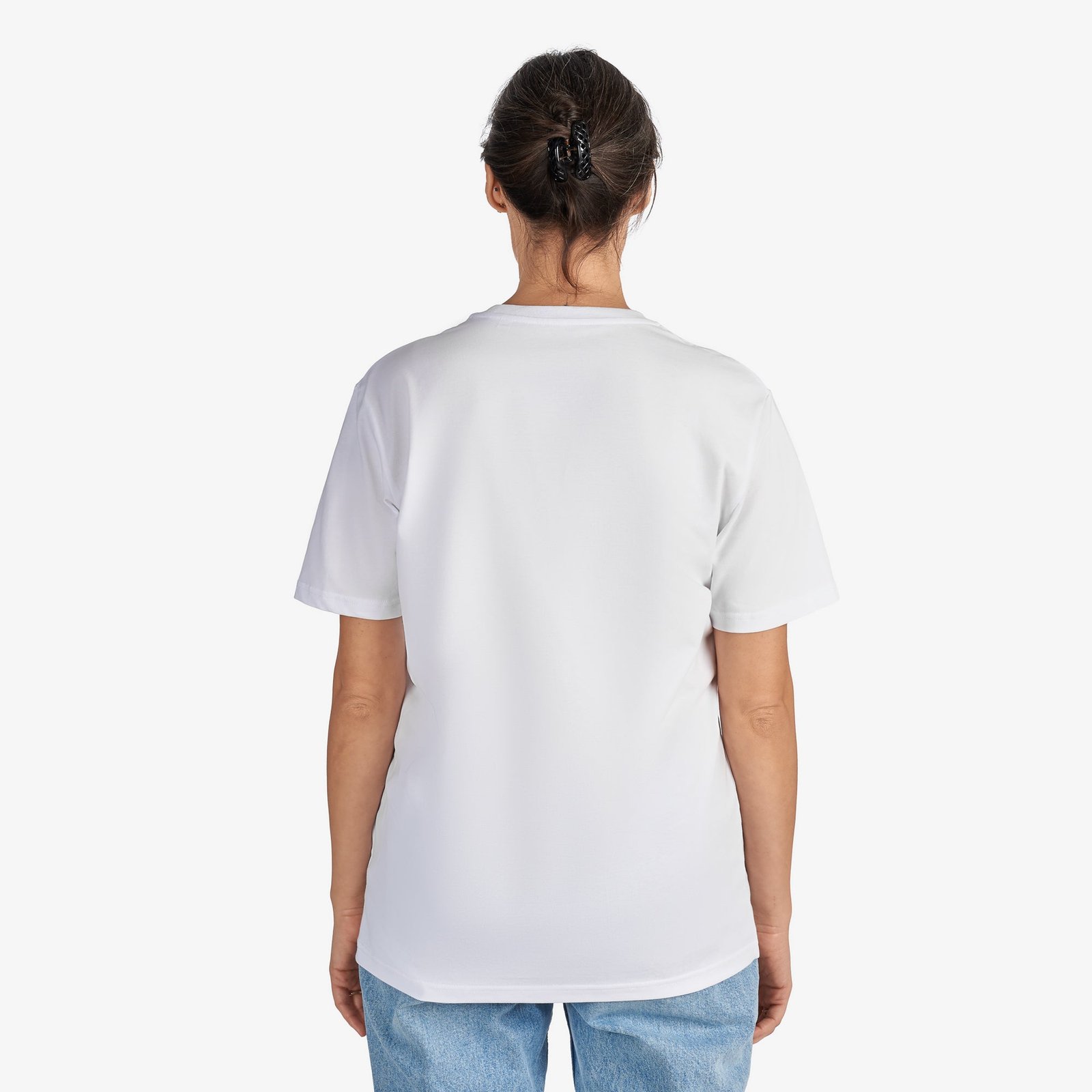 White T-Shirt “Beside every strong Women” (Front Graphic) - Image 3