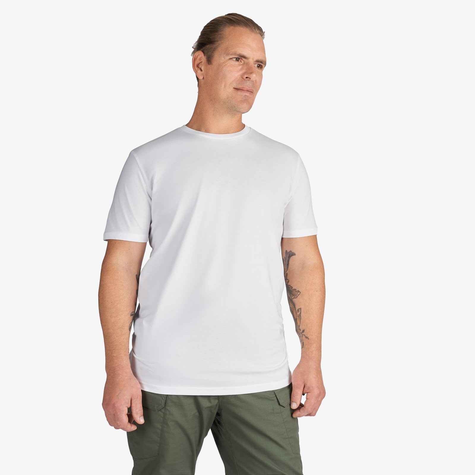 White T-Shirt “My Dog Is as Fast as Ferrari” (Graphic on Back) - Image 3